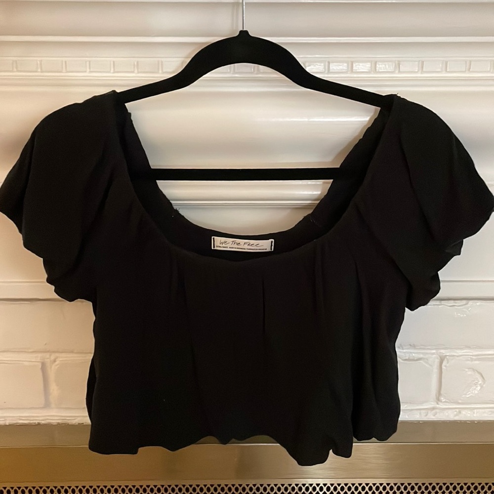 Free People Black Shirt